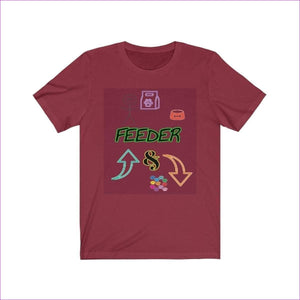 Cardinal - Spoiled Pets Feeder &...... Unisex Jersey Short Sleeve Tee - unisex t-shirt at TFC&H Co.