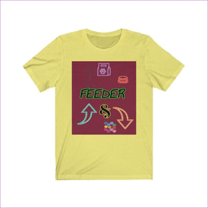 Yellow - Spoiled Pets Feeder &...... Unisex Jersey Short Sleeve Tee - unisex t-shirt at TFC&H Co.