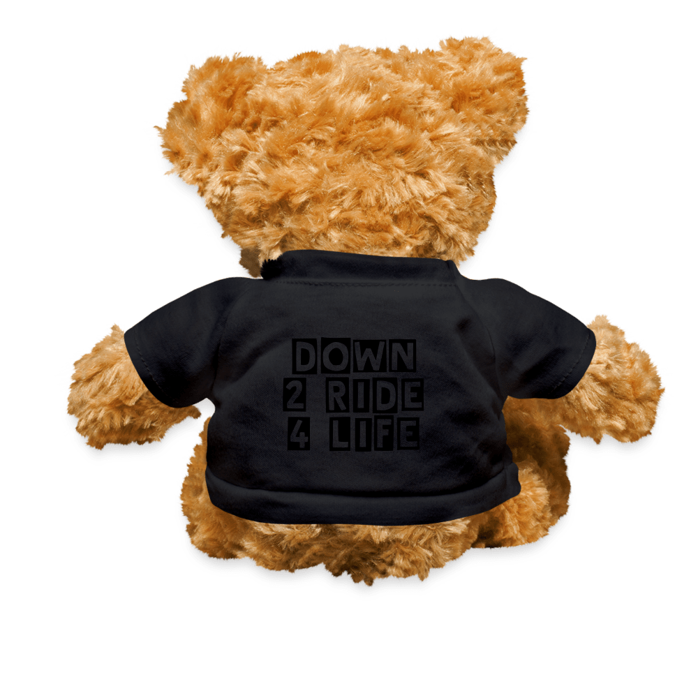 black - Down 2 Ride Hers Teddy Bear - Teddy Bear at TFC&H Co.