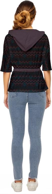 Easy Days Dark Lightweight Drawstring Hooded Top - women's fashion-hoodies at TFC&H Co.