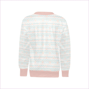 White Pink XL - Easy Days Girls' V-Neck Sweater - kids sweater at TFC&H Co.