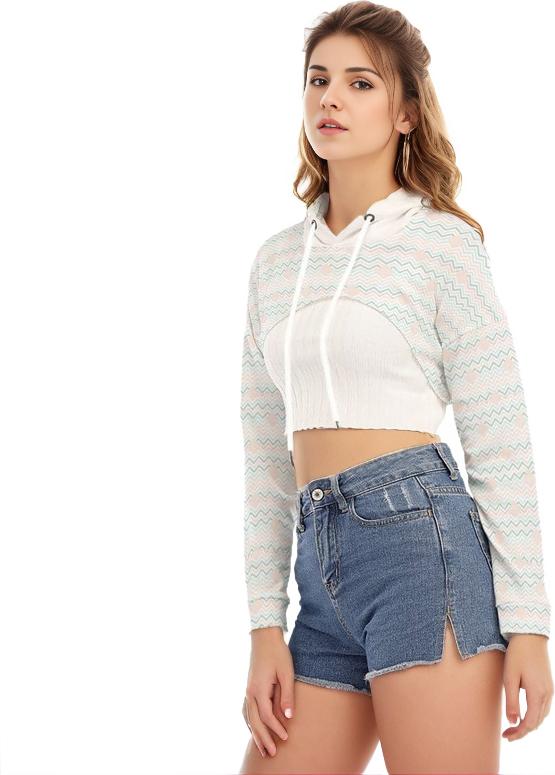 - Easy Days Teen's Smock Cropped Hoodie - teens hoodie at TFC&H Co.