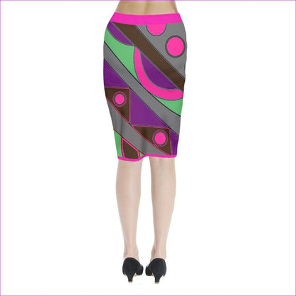 Eccentric Wear Midi Wrap Pencil Skirt - women's skirt at TFC&H Co.