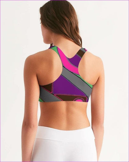 Eccentric Wear Womens Seamless Sports Bra - women's sports bra at TFC&H Co.