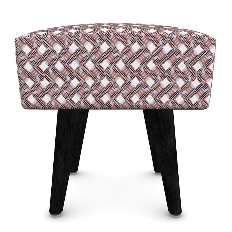 - Eclectic Footstool (Round, Square, Hexagonal) - Footstool (Round, Square, Hexagonal) at TFC&H Co.