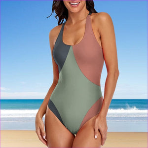 - Eclectic Ladies One Piece Swimsuit - womens one piece swimsuit at TFC&H Co.