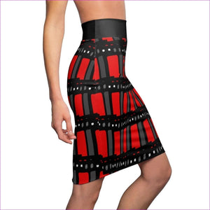 - Edgy Womens Pencil Skirt- Ships from The US - womens skirt at TFC&H Co.