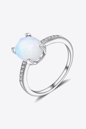 SILVER Get A Move On Moonstone Ring - ring at TFC&H Co.