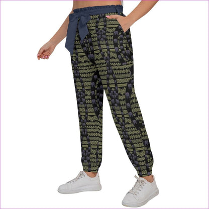 Elegant Elephant Women’s Pants With Waist Belt Voluptuous (+) Plus Size - women's pants at TFC&H Co.