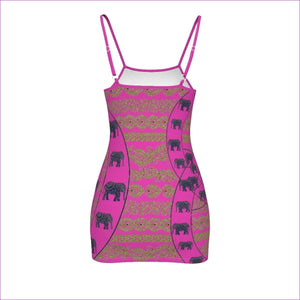 - Elegant Elephant Womens Pink Cami Dress Voluptuous (Plus Size) - womens dress at TFC&H Co.