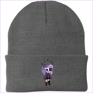 CP90 Knit Cap1 Athletic Oxford One Size Embroidered Slouch Beanie - Beanie at TFC&H Co.