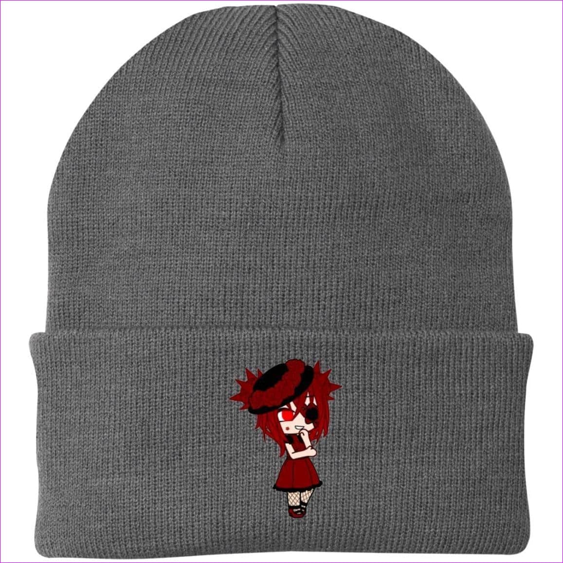 CP90 Knit Cap3 Athletic Oxford One Size Embroidered Slouch Beanie - Beanie at TFC&H Co.