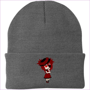 CP90 Knit Cap3 Athletic Oxford One Size - Embroidered Slouch Beanie - Beanie at TFC&H Co.