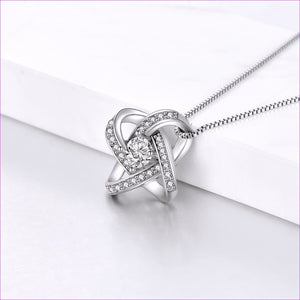 - Even Beyond Enduring Love Knot necklace- Ships from The US - necklace at TFC&H Co.