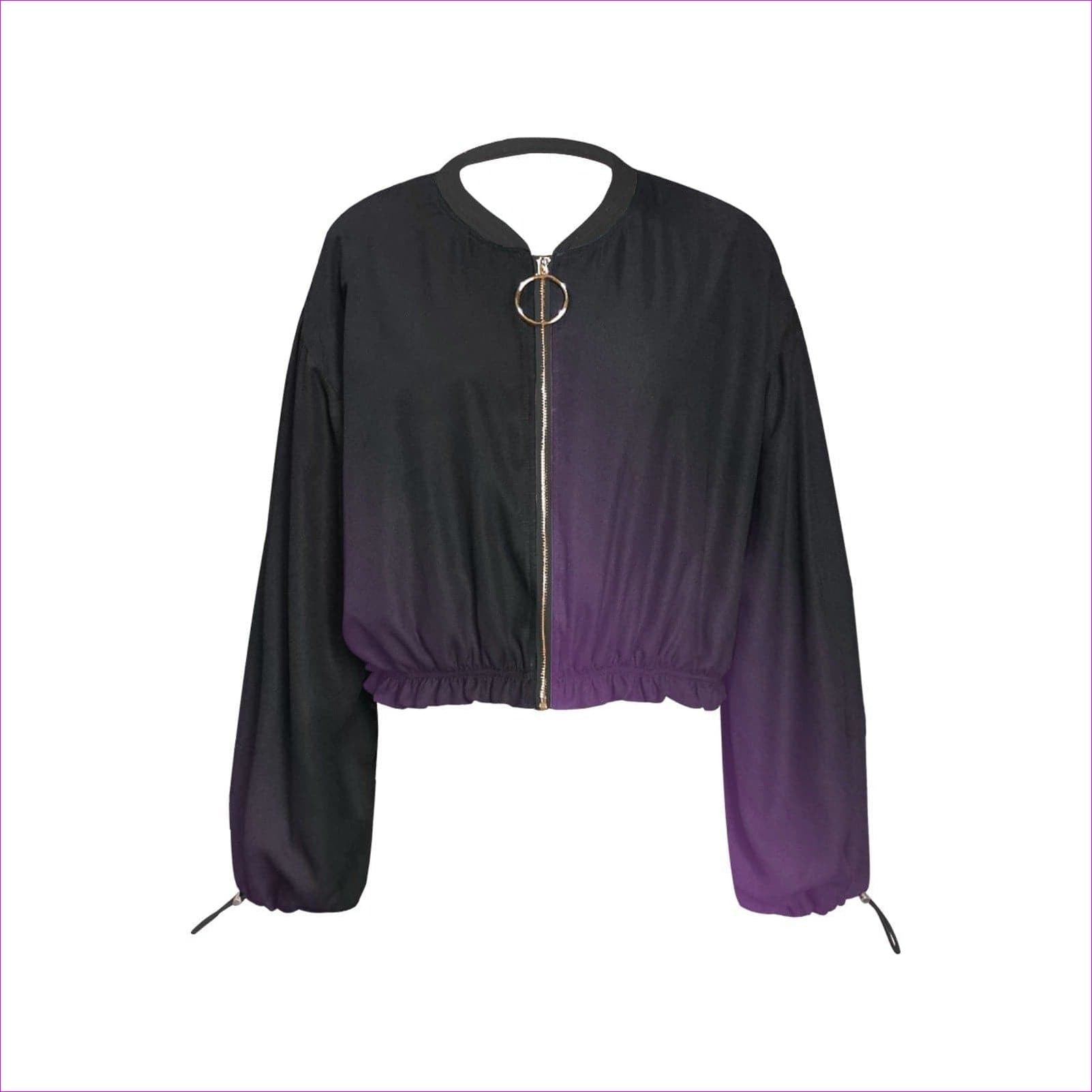 Fade Womens Chiffon Cropped Jacket 2 variations - women's jacket at TFC&H Co.
