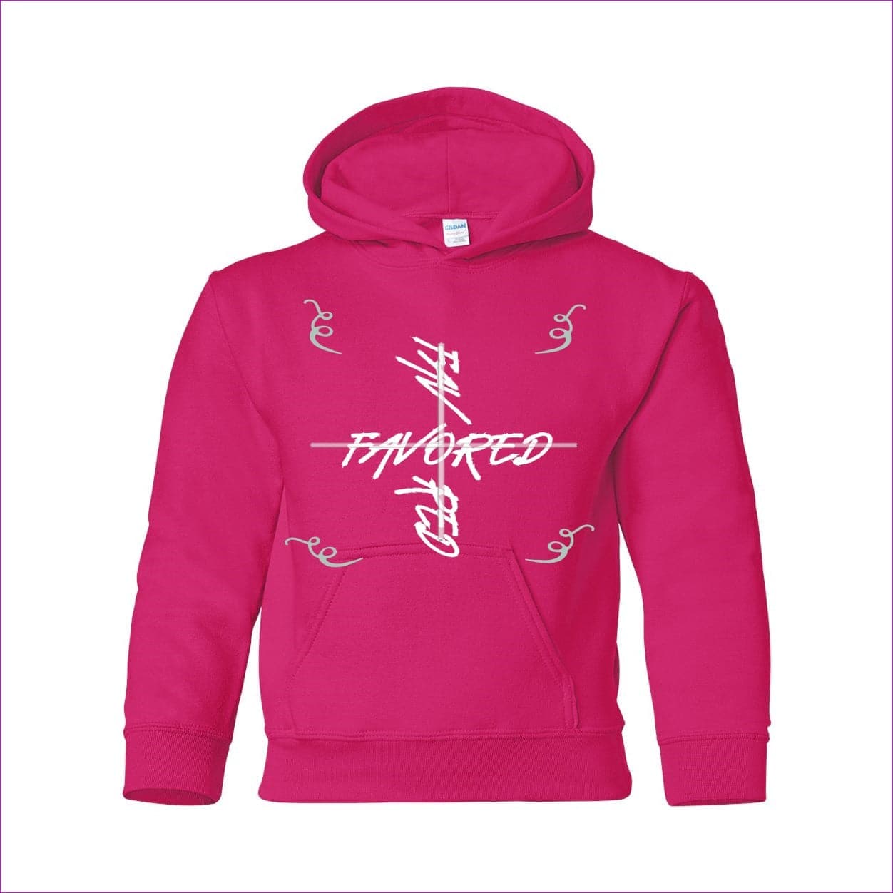 Heliconia - Favored 2 Heavy Blend Youth Hooded Sweatshirt - kids hoodies at TFC&H Co.