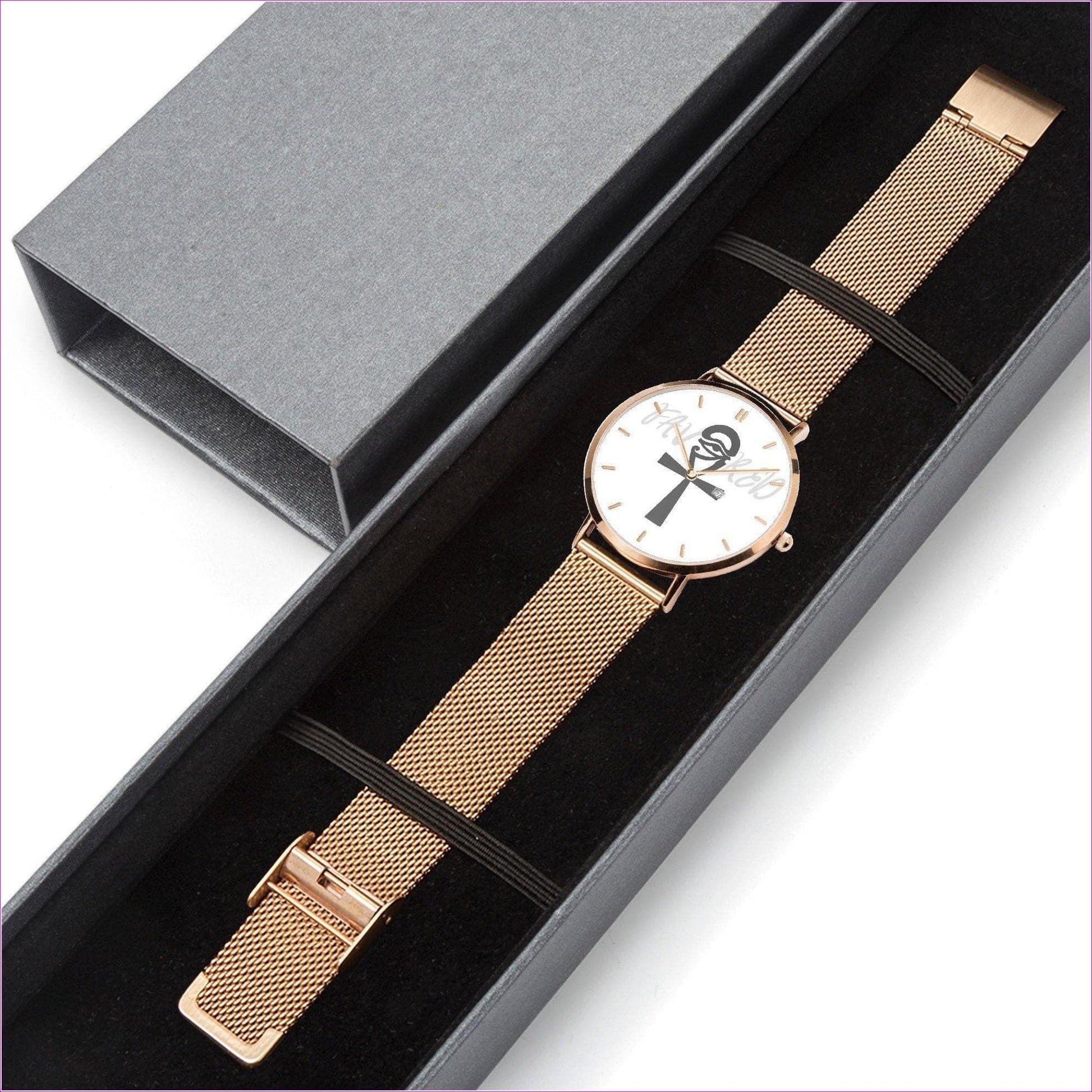 Favored 2 Stainless Steel Perpetual Calendar Quartz Watch - watch at TFC&H Co.
