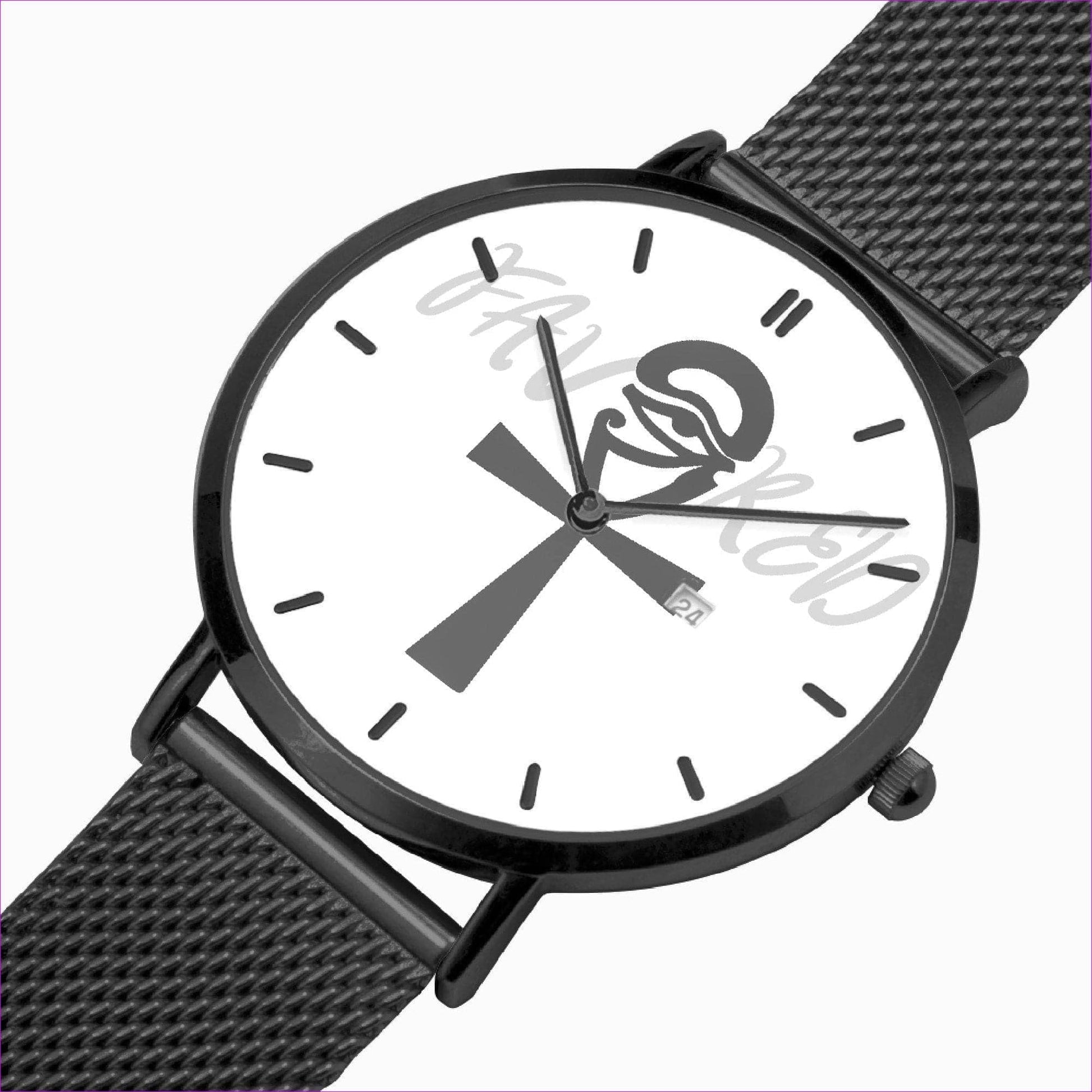 Favored 2 Stainless Steel Perpetual Calendar Quartz Watch - watch at TFC&H Co.