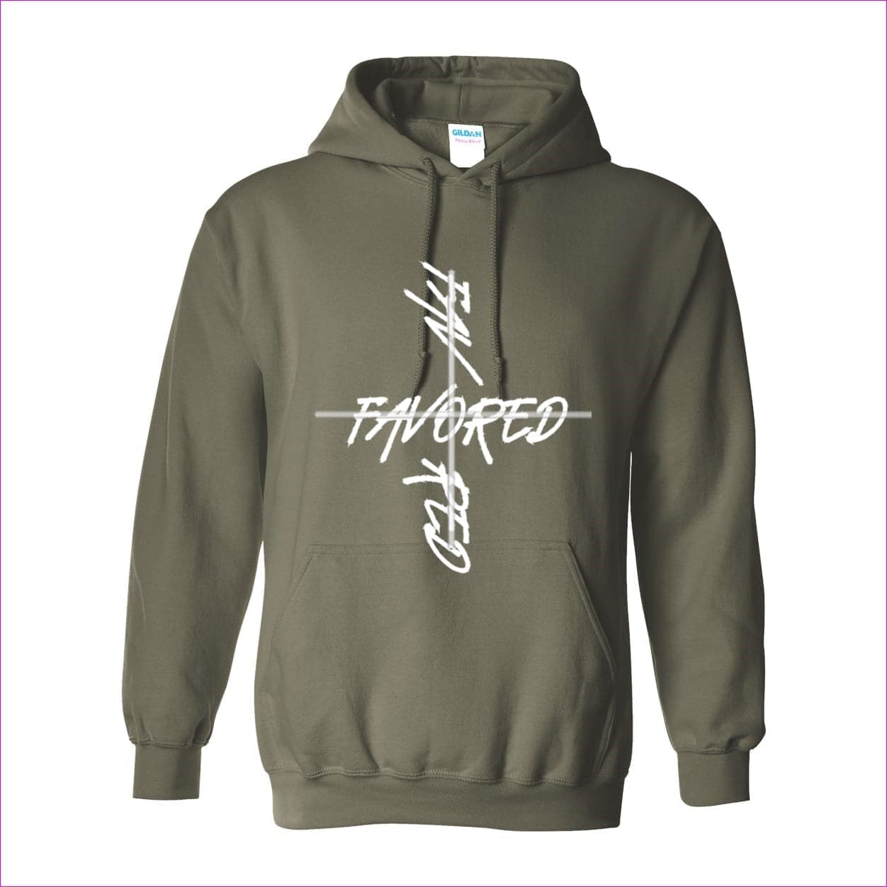 Military Green - Favored 2 Unisex Heavy Blend Hooded Sweatshirt - unisex hoodies at TFC&H Co.