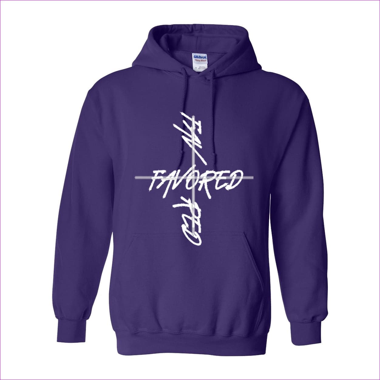 Purple Favored 2 Unisex Heavy Blend Hooded Sweatshirt - unisex hoodies at TFC&H Co.