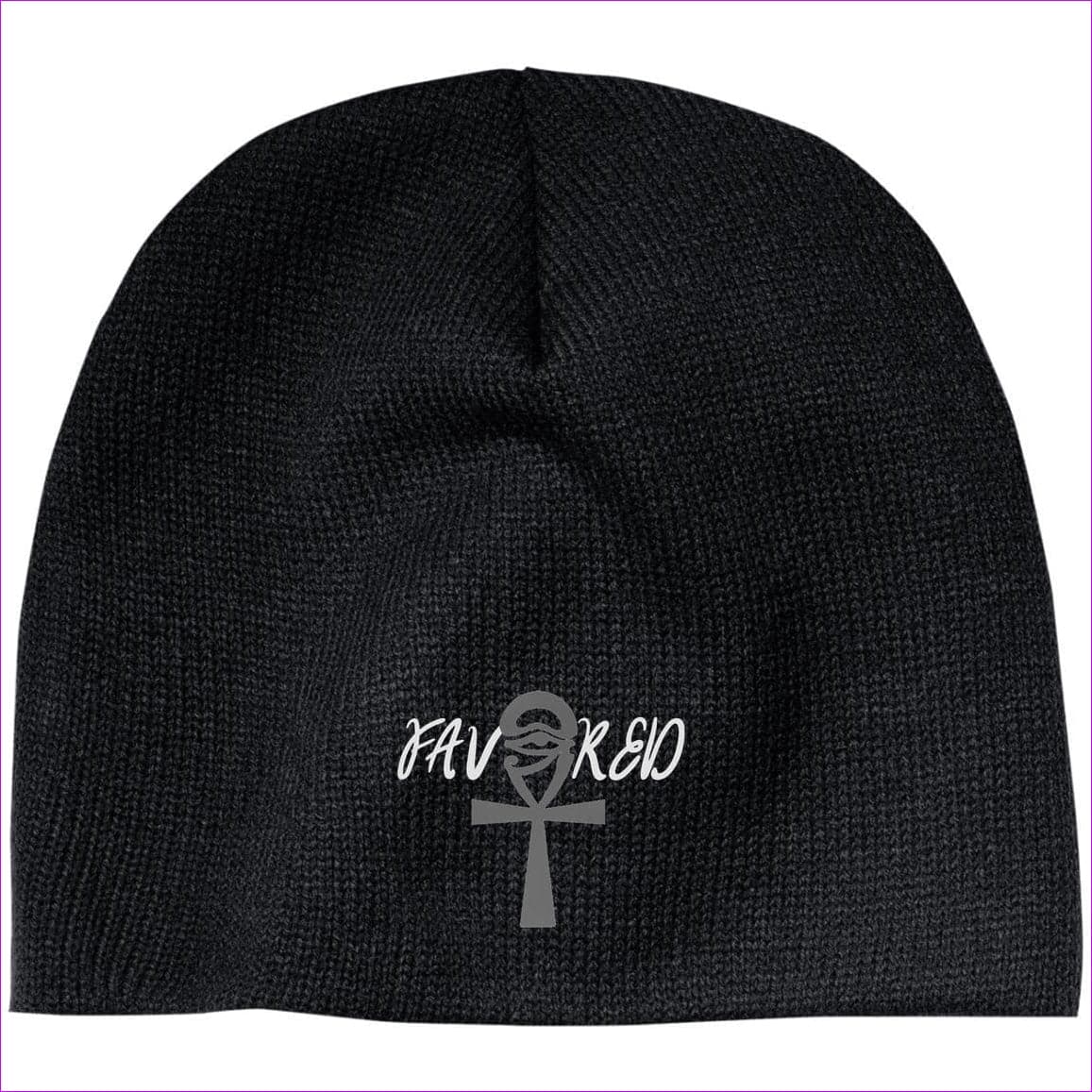 CP91 100% Acrylic Beanie Black One Size - Favored Embroidered Cap, Knit Cap, Beanie - Beanie at TFC&H Co.