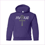 Purple - Favored Heavy Blend Youth Hooded Sweatshirt - kids hoodie at TFC&H Co.