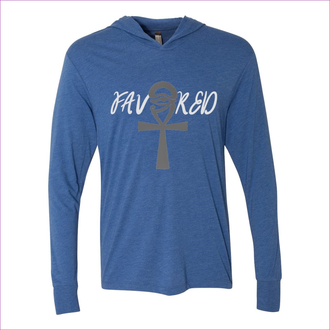 Vintage Royal - Favored Womens Triblend Hooded Tee - womens hoodie at TFC&H Co.