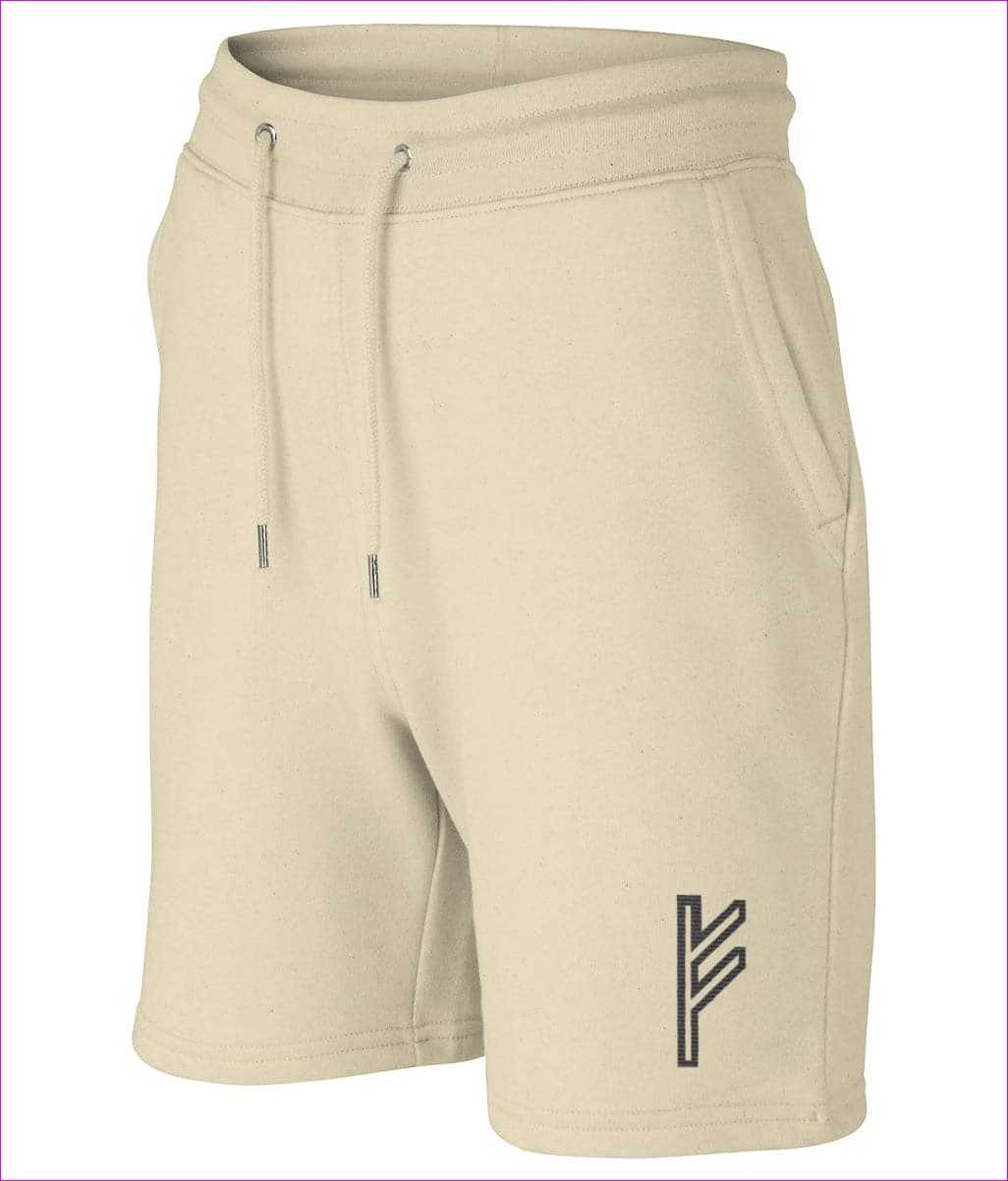 Butter Fehu Sun Embroidered Organic Recycled Trainer Shorts - unisex shorts at TFC&H Co.