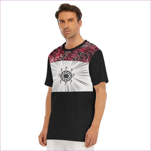 Fehu Sun Men's O-Neck T-Shirt | 100% Cotton - Men's T-Shirts at TFC&H Co.