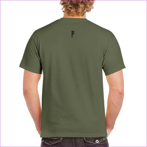 Military Green - Fehu Sun Unisex Heavy Cotton T-Shirt - Unisex T-Shirt at TFC&H Co.