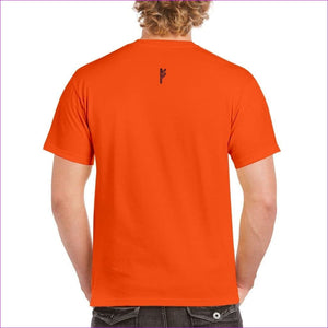 Orange - Fehu Sun Unisex Heavy Cotton T-Shirt - Unisex T-Shirt at TFC&H Co.