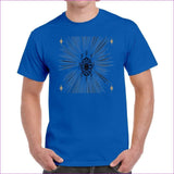 S Royal - Fehu Sun Unisex Heavy Cotton T-Shirt - Unisex T-Shirt at TFC&H Co.