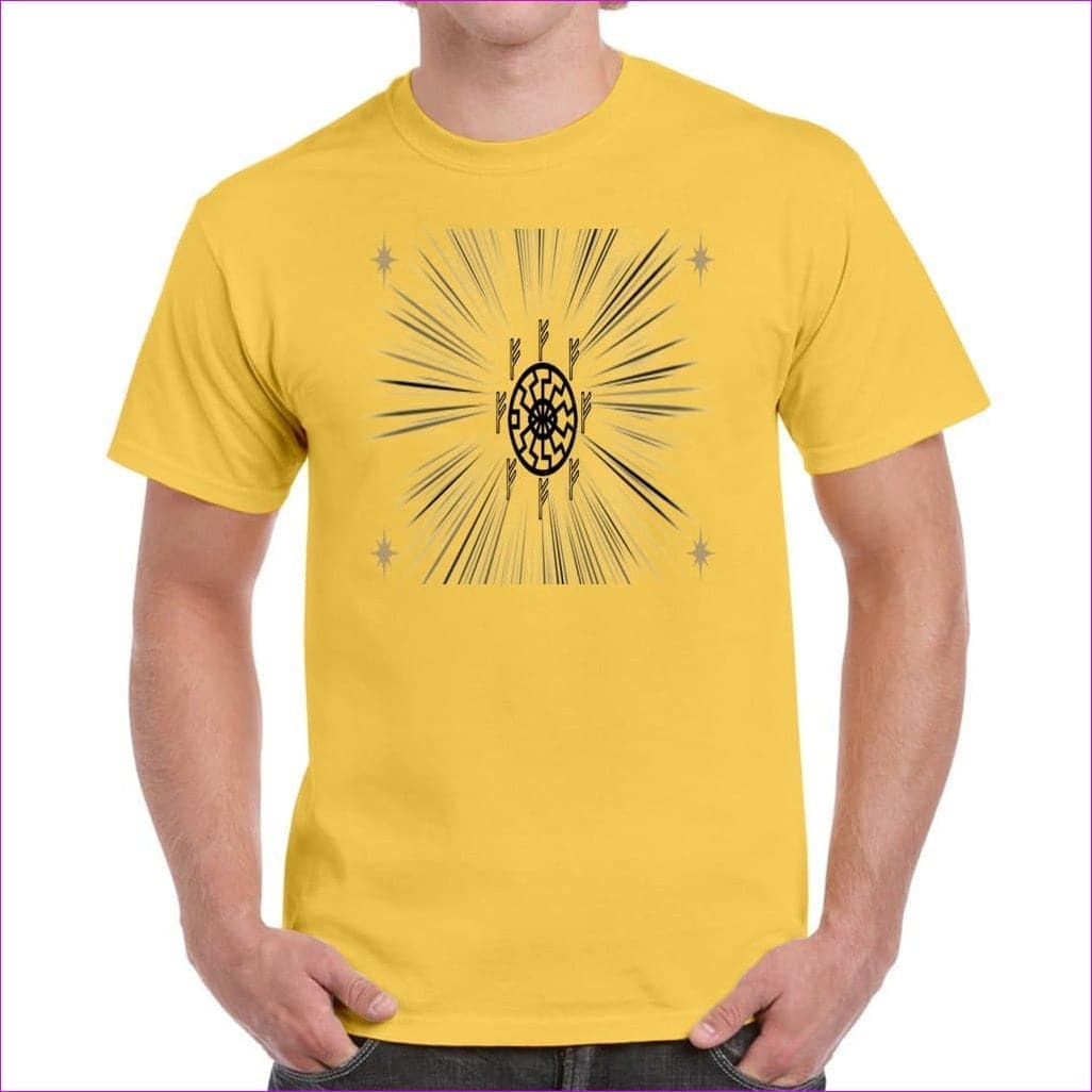 S DaiSy - Fehu Sun Unisex Heavy Cotton T-Shirt - Unisex T-Shirt at TFC&H Co.