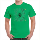 S IriSh Green - Fehu Sun Unisex Heavy Cotton T-Shirt - Unisex T-Shirt at TFC&H Co.