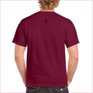 Maroon - Fehu Sun Unisex Heavy Cotton T-Shirt - Unisex T-Shirt at TFC&H Co.