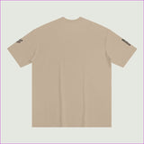Khaki - Fehu Sun Unisex Slit Hem T-shirt - Unisex T-Shirt at TFC&H Co.
