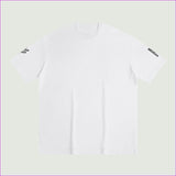 White - Fehu Sun Unisex Slit Hem T-shirt - Unisex T-Shirt at TFC&H Co.