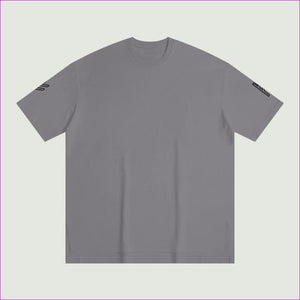 Light Gray - Fehu Sun Unisex Slit Hem T-shirt - Unisex T-Shirt at TFC&H Co.