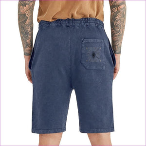Vintage Denim - Fehu Sun Unisex Vintage Shorts - unisex shorts at TFC&H Co.