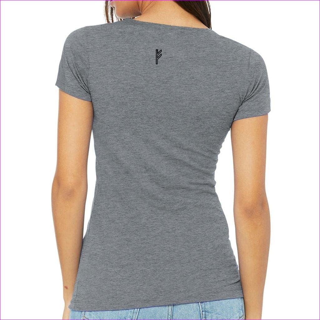 Athletic Heather - Fehu Sun Womens Slim Fit Tee - Womens T-Shirts at TFC&H Co.