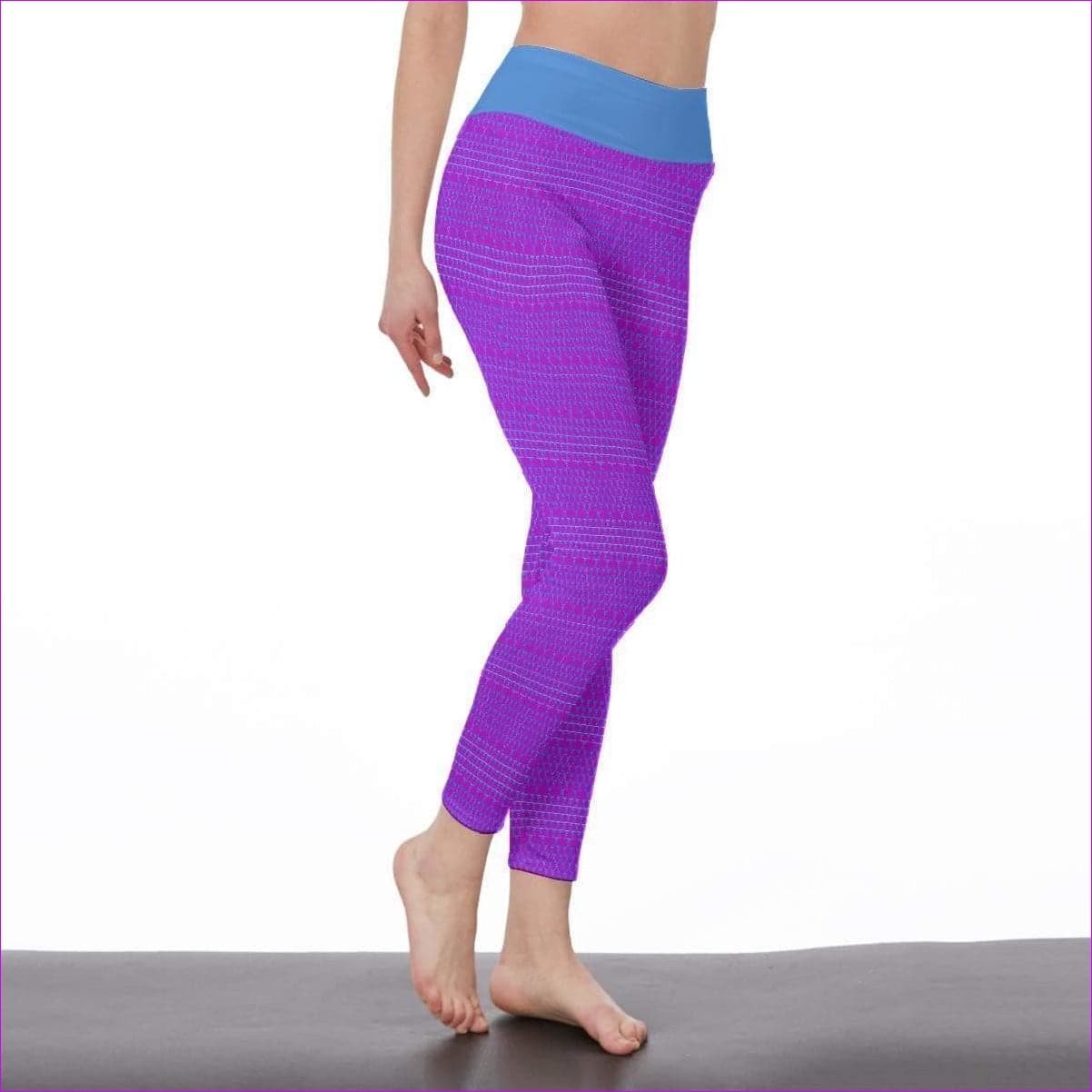 - Fishnet Candy Womens Casual Leggings - Purple - womens leggings at TFC&H Co.