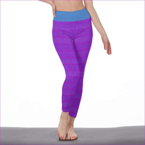 Fishnet Candy Womens Casual Leggings - Purple - women's leggings at TFC&H Co.