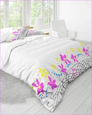 - Floral Home King Duvet Cover Set - bedding at TFC&H Co.