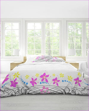 - Floral Home King Duvet Cover Set - bedding at TFC&H Co.