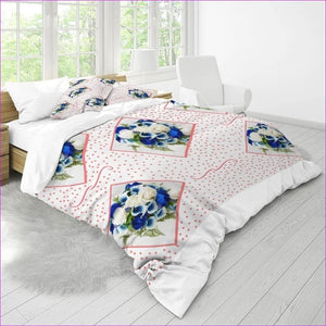 Floral Home King Duvet Cover Set - bedding at TFC&H Co.