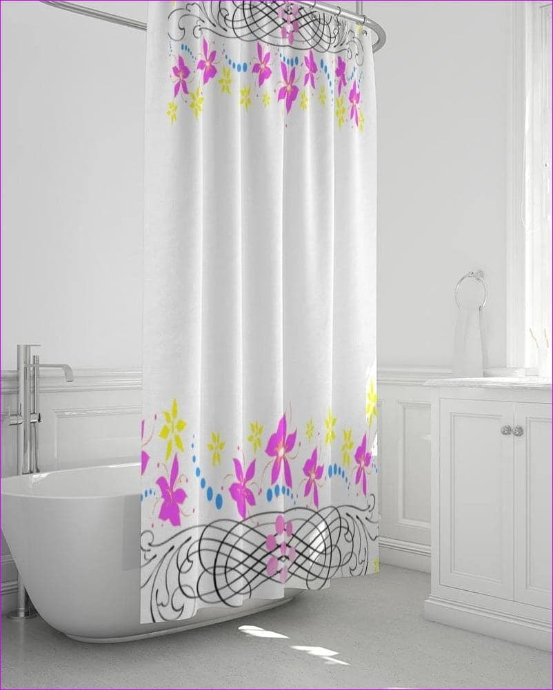 Floral Home Shower Curtain 72"x72" - shower curtain at TFC&H Co.