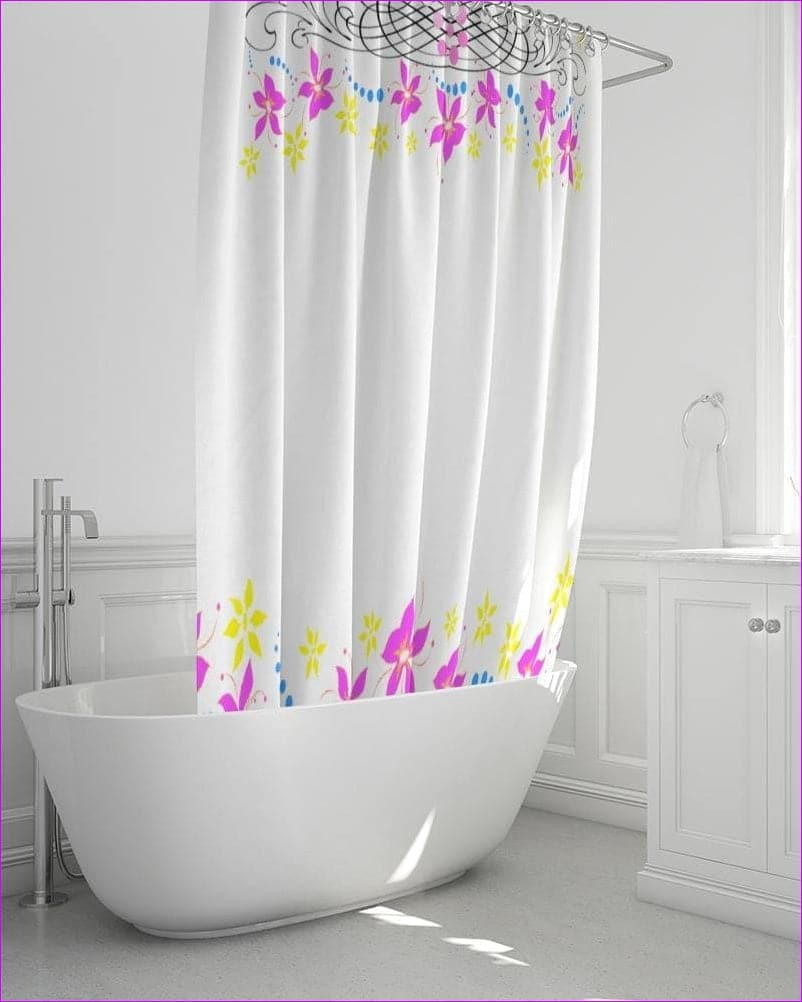 Floral Home Shower Curtain 72"x72" - shower curtain at TFC&H Co.