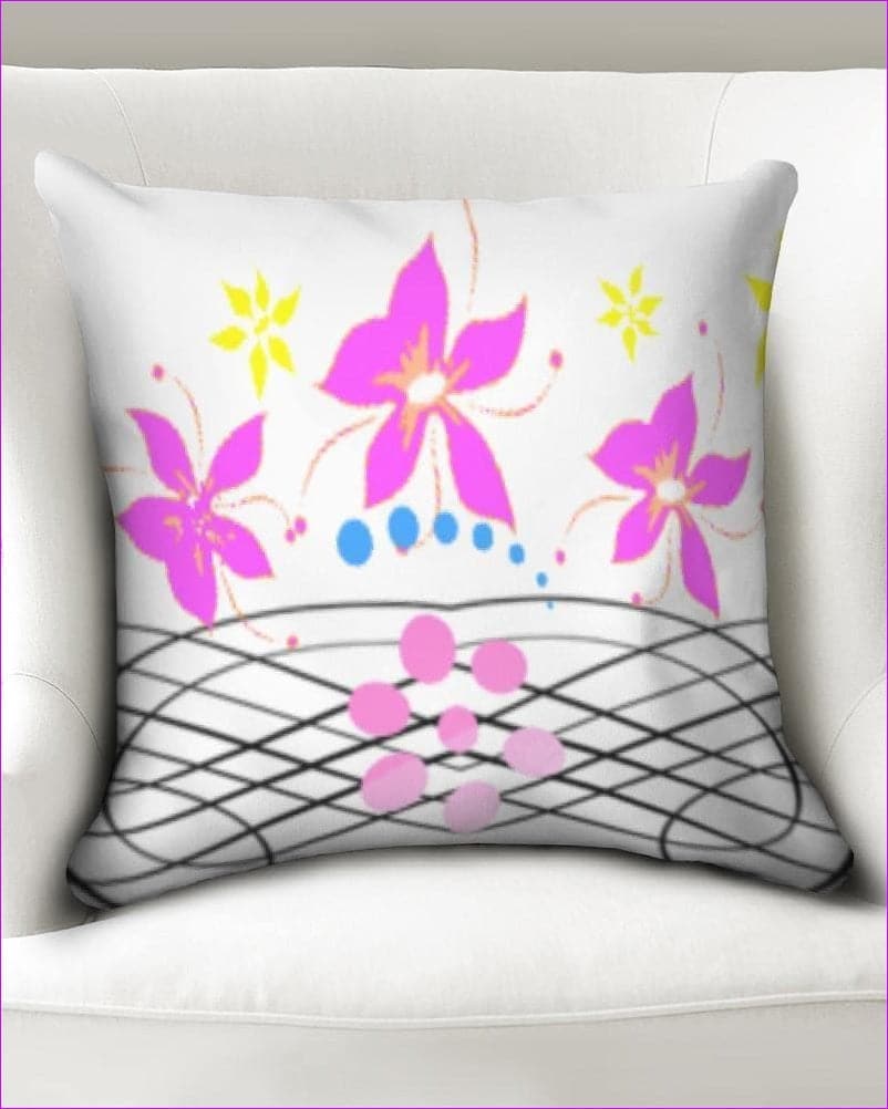Floral Home Throw Pillow Case 20"x20" - pillow case at TFC&H Co.