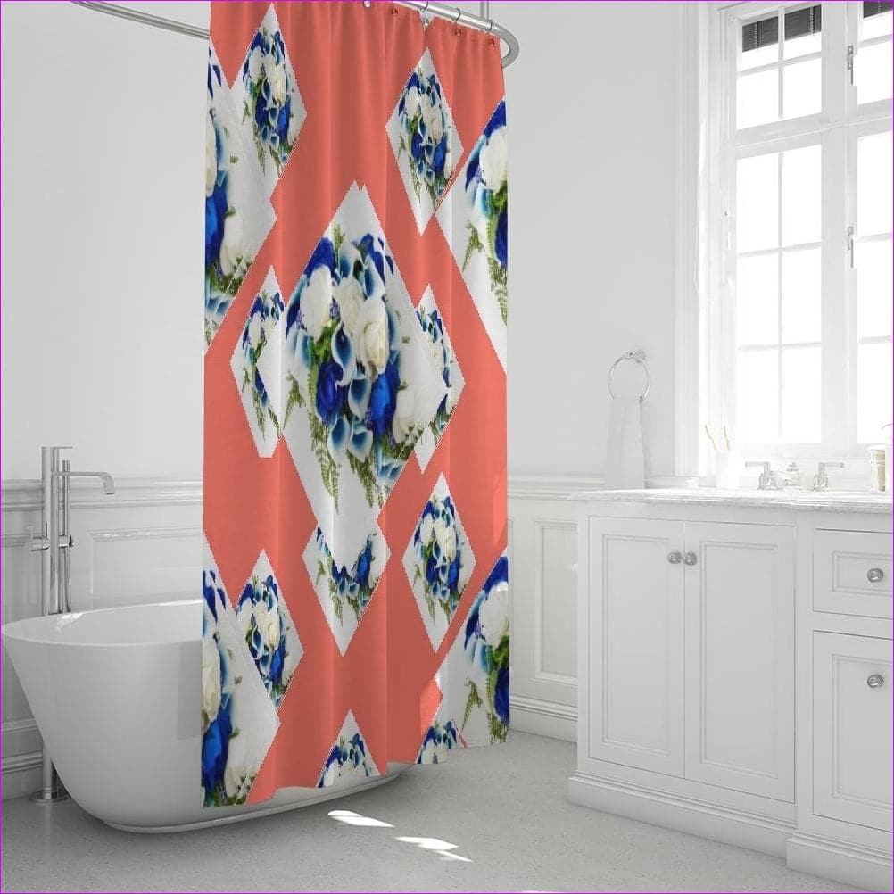 Floral II Home Shower Curtain 72"x72" - shower curtain at TFC&H Co.