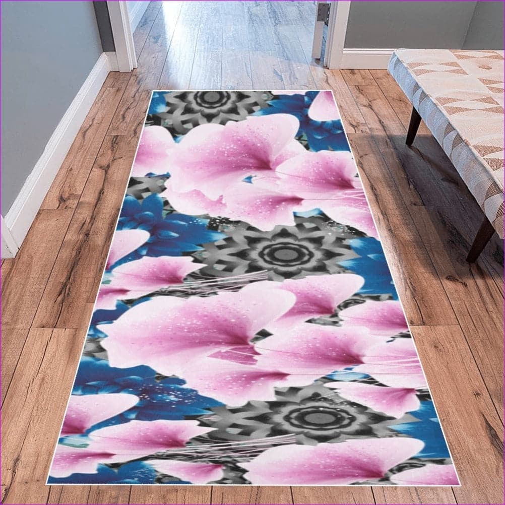Floral Realm Area Rug 10' x 3.2' - Area Rugs at TFC&H Co.